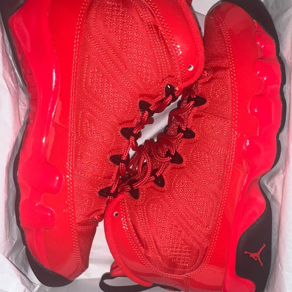 New Jordan 9 Retro Gs 5.5Y Chile red/black 24 cm box in good condition